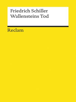 cover image of Wallensteins Tod